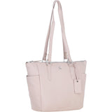Ashwood Elegant Leather Tote Bag Blush: Oxford