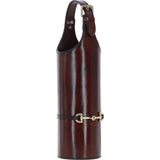 Exquisite Ashwood's Genuine Leather Wine Bottle Holder Chestnut:LF-128