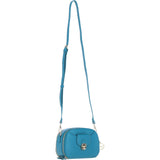 Ashwood Leather Compact Crossbody Bag with Adjustable Strap Turquoise: Y-53