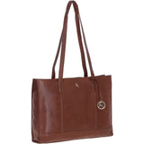 Exquisite Ashwood Leather Tote Bag Cognac: Beth