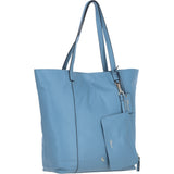 Ashwood Leather Shoulder Bag with Detachable Pouch Denim: 64454