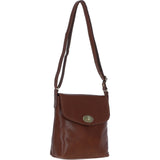 Ashwood Leather Crossbody Bag Tan: M-84
