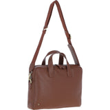 Gabicci Leather Messenger Bag Tan: GB-64962
