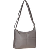 Ashwood Ladies Leather Shoulder Bag Taupe: AJ4