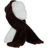 Natural Sheepskin Winter Scarf  Brown: 204 SCARF