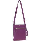 Ashwood Leather Crossbody Bag - Raspberry: 63014/cb3