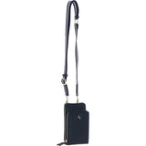 Ashwood Leather Luxury Crossbody Phone Bag Design-X Navy: X-31