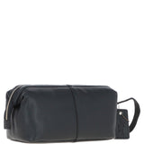 Ashwood Vintage Leather Washbag Black: Q-47