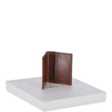 Vegetable Tanned 8 Card holder Wallet Tan : 1290-VT