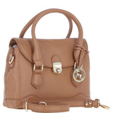 Elegant Ashwood Compact Handbag with Detachable Crossbody Strap Butterscotch: Y-55