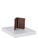 Cow Waxy Leather Classic 6 Card Bill-Fold  Wallet Tan:  1556