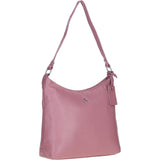 Chic Leather Shoulder Bag & Secure Zip Closure Cameo Rose: Antrim