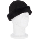 Ladies Luxury Sheepskin  Hat Black: 34