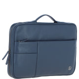 Leather Organizer with Laptop Compartment Navy: 64546