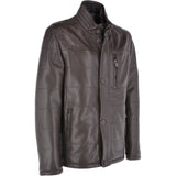 Leather Jacket Dark Brown : Ben
