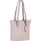 Elegant Shoulder Bag with Adjustable Straps Beige: 64562