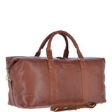 Large Leather Vintage Holdall Tan : G-36
