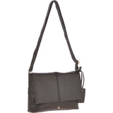 Medium Leather Shoulder Bag Khaki : 62551