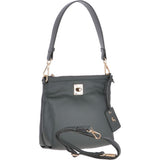 Small Two In One Leather Crossbody Bag & Shoulder Bag Bottle Green : 62539