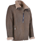Leather Sheepskin Flying Jacket Antique: Anton