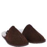Fenland Classic Mens Slippers Brown: Duke