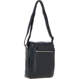 Ashwood Leather Travel Flight Bag Black: K-42