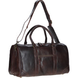 Vintage Leather Duffel Bag Brown: TL-001