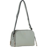 Real Leather Stylish Crossbody Bag Stone: 62340
