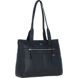 Sleek & Spacious Shoulder Bag Black: London