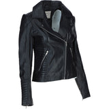 Brampton Leather Biker Jacket Black: L-culted Biker