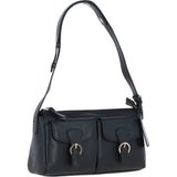 Chic and Stylish Shoulder Bag with Adjustable Strap Black: 64416