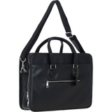 Ashwood Leather Large Business Case Black: PL-48