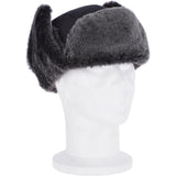 Trapper Hat With Sheepskin Fur Navy: 030-T