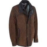Mens Trapper Jacket Brown 27: classic