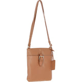 Ashwood Leather Smart Tab Cross Body Bag Butterscotch: 63621/Tab