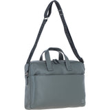 Brampton Leather Men's Laptop Bag Grey: 64547