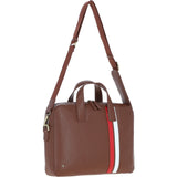 Gabicci Leather Messenger Bag Tan: GB-64956