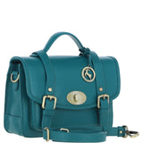 Stylish Ashwood Leather Large Satchel Bag Green: Y-63