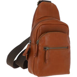 Small Ashwood Hi Veg Leather Sling Bag Tempo Tan: 8147 SLING