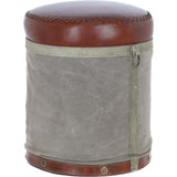 Ashwood Leather Saint-Emilion Stool Multi: KI-006