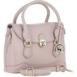 Elegant Ashwood Compact Handbag with Detachable Crossbody Strap Beige: Y-55