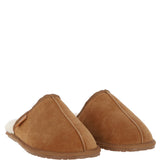 Fenland Classic Mens Slippers Tan: Duke