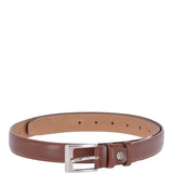 Mens Leather Chino Belt Tan: AB-23