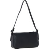 Ashwood Leather Plain Shoulder Bag Black: LB-6278