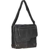Men's Leather Messenger Bag Brown : 8353