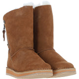 Fenland Ladies Sheepskin Boots Chestnut: Tiffany-Boots