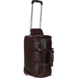 Weekend Columbian Leather Travel Holdall Brown : 8146