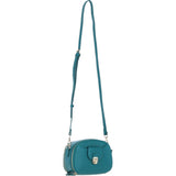 Ashwood Leather Compact Crossbody Bag with Adjustable Strap Green: Y-53