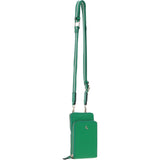 Ashwood Leather Luxury Crossbody Phone Bag Design-X Green: X-31
