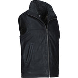 Ashwood Men's Leather Waistcoat Black: SIGMA
